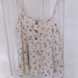 Cute linen like Tank top